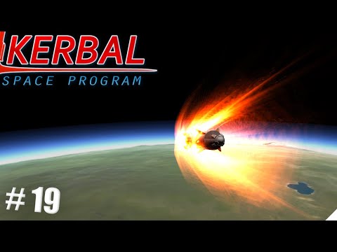 Видео: Kerbal Space Program серия-19 | Возвращаемся на Кербин с Муны