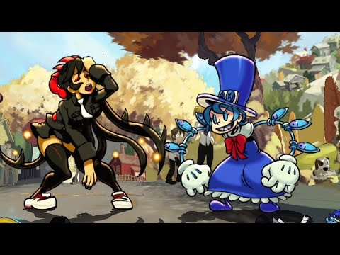 Видео: [Skullgirls mobile] Shadow  Puppet  in prize fights / тёмная марионетка сносит головы врагов