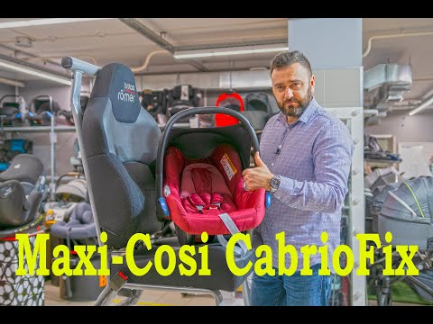 Видео: Maxi Cosi CabrioFix – автолюлька до 1 года