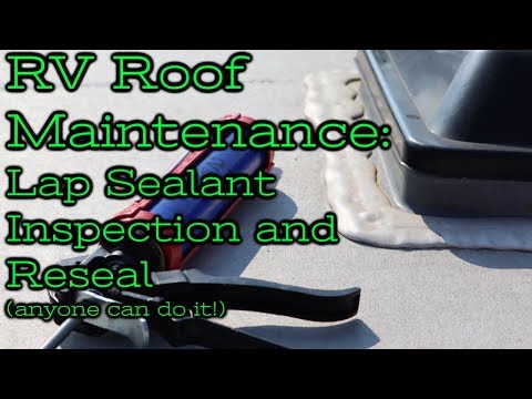 Видео: Проверка и повторная герметизация стыкового герметика