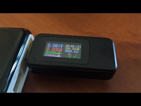Видео: Обзор USB тестера Keweisi KWS-MX18L