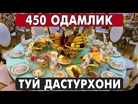 Видео: 450 ОДАМЛИК ТЎЙ ДАСТУРХОНИ | ХОРАЗМ ТЎЙ ДАСТУРХОНИ