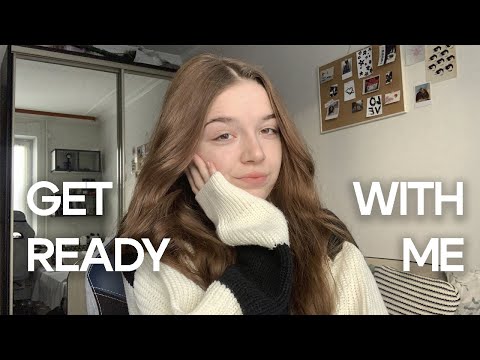 Видео: 🎀GRWM: идеальный макияж на учёбу + укладка за 5 минут✨