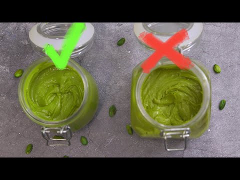 Видео: СРАВНИВАЕМ 2 РЕЦЕПТА ФИСТАШКОВОЙ ПАСТЫ💚pistachio paste💚БЛЕНДЕР SAMURAI от RAWMID