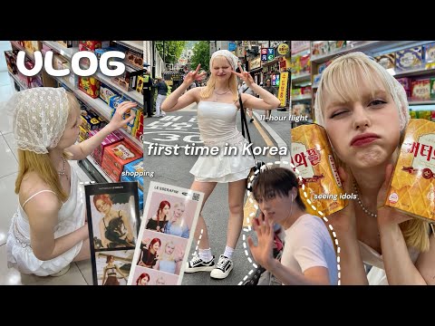 Видео: my first trip to Korea VLOG | P1Harmony, what I ate on flights, Olive Young shopping (eng/рус)