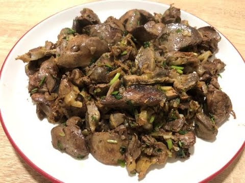 Видео: Горячая закуска - Кучмачи. Грузинская закуска из куриных потрохов.