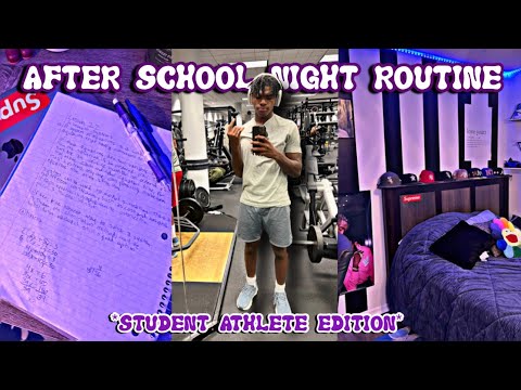 Видео: МОЙ ВЕЧЕРНИЙ РИТИНАЛ ПОСЛЕ ШКОЛЫ КАК *СТУДЕНТ-СПОРТСМЕН* || tomtoc