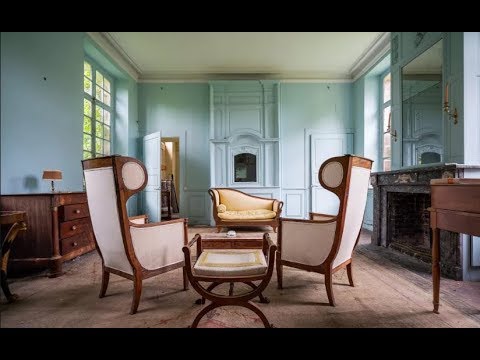 Видео: Обалденный оставленный голубой особняк.Восторг!