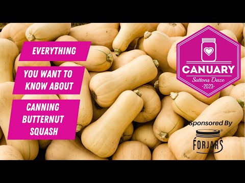 Видео: Кануари — Консервирование мускатной тыквы