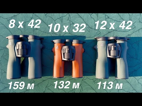 Видео: NlL Pure 8x42 сравнение с 10х32 и 12х42