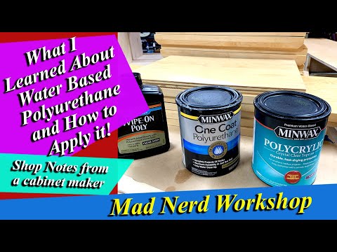 Видео: Что я узнал о полиуретане на водной основе