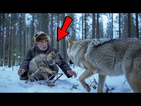 Видео: МУЖИК СПАС ВОЛЧОНКА ОТ КАПКАНА — но НЕ ЖДАЛ, ЧТО ВОЛЧИЦА СПАСЁТ ЕГО САМОГО.