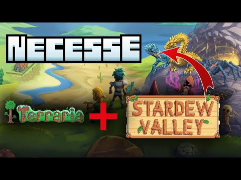 Видео: #1 Necesse игра похожа на Terraria + Stardew Valley