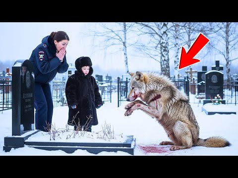 Видео: Сын Офицера Нашел Волка, Плачущего на Могиле Его Отца — Правда, Стоящая За Этим, Повергла Его в Шок.
