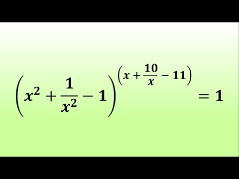 Видео: Потрясающее алгебраическое уравнение | Сможете ли вы его решить?