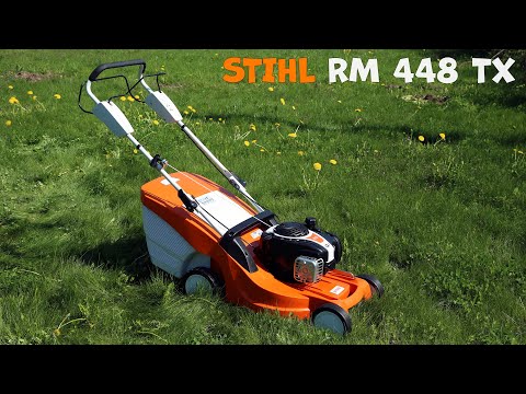 Видео: Купил МЕЧТУ дачника! Газонокосилка STIHL RM 448 TX