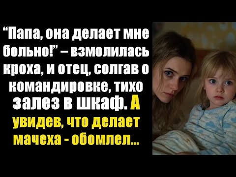 Видео: “Папа, она делает мне больно!” – взмолилась кроха, и отец, солгав о командировке, тихо залез в