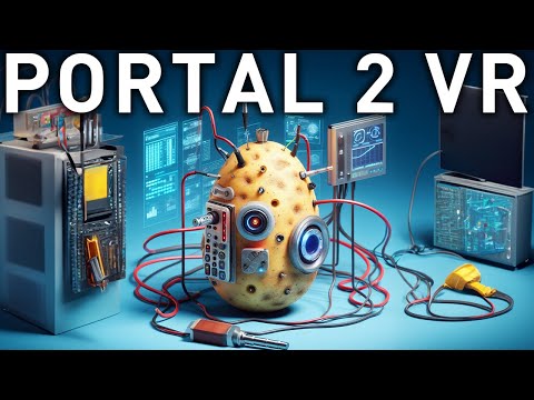 Видео: СЕКРЕТ ГЛАДОС раскрыт в Portal 2 VR! / Часть 7 /