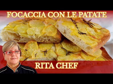 Видео: ФОКАЧЧА С КАРТОФЕЛЕМ🍕ШЕФ-ПОВАР РИТА | FOCACCIA WITH POTATOES.