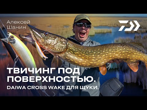 Видео: Твичинг под поверхностью / Daiwa CrossWake / Алексей Шанин