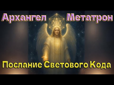 Видео: Архангел Метатрон -Послание Светового Кода