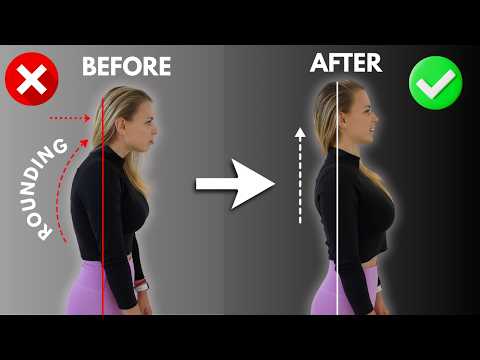 Видео: ИСПРАВЬТЕ ЭТО, ПОКА НЕ ПОЗДНО! Избавьтесь от скруглённой осанки