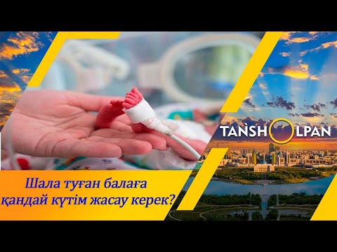 Видео: Шала туған балаға қандай күтім жасау керек? І Таңшолпан