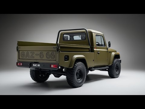 Видео: 🚛 Новый ГАЗ-66 2026 — легенда возвращается на дороги!