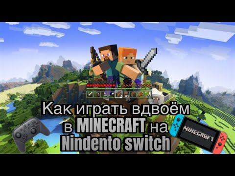 Видео: Как играть вдвоём в MINECRAFT на Nintendo Switch