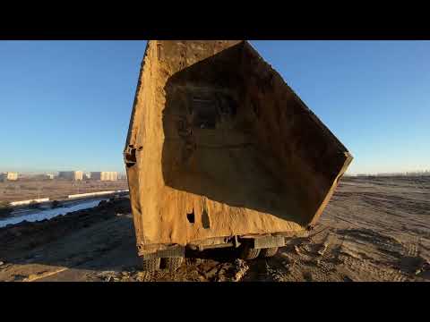 Видео: Работа на самосвале. МАЗ 5516. Будни.