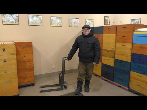 Видео: МИНИРОКЛА в цех по откачке МЁДА