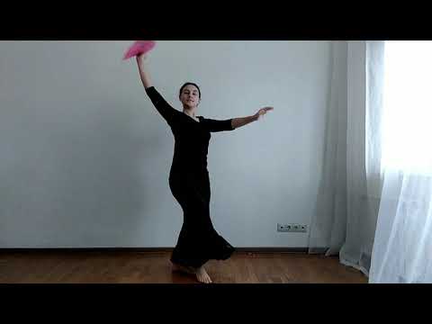 Видео: Фламенко Ольга Ли Уроки Веер