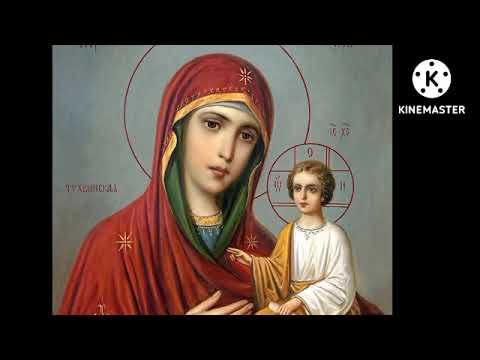 Видео: Акафист Божией Матери перед иконой "Тихвинская" 09.07