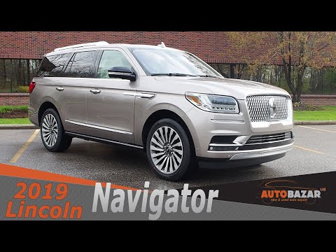 Видео: 2019 Lincoln Navigator Reserve vs Black Label L. Разные цветовые комбинации 2019 Линкольн Навигатора