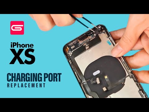 Видео: Замена шлейфа зарядного порта iPhone XS | Материнская плата