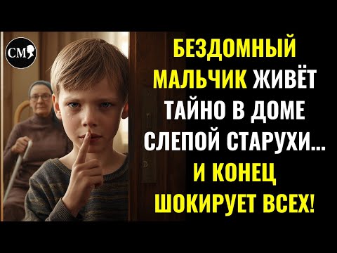 Видео: БЕЗДОМНЫЙ МАЛЬЧИК ЖИВЁТ ТАЙНО В ДОМЕ СЛЕПОЙ СТАРУХИ… И КОНЕЦ ШОКИРУЕТ ВСЕХ!