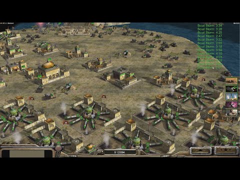 Видео: GLA Demolition - Command & Conquer Generals Zero Hour - Сложный игровой процесс 1 против 7