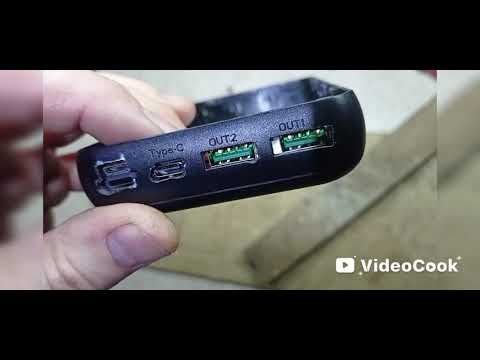 Видео: Замена платы павербанка на 30 000 мач