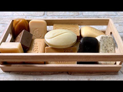 Видео: ASMR soap cutting Relaxing sounds АСМР резка мыла #relaxtime