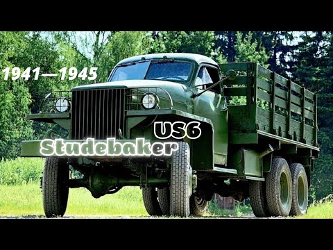 Видео: Studebaker US6 — трёхосный грузовой автомобиль фирмы Studebaker Corporation