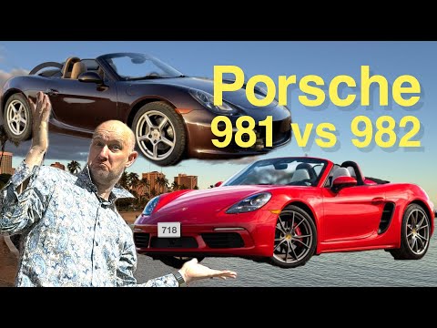 Видео: Porsche 981 Boxster 2013 года против Porsche 718 Boxter 2018 года: какой из них выбрать?
