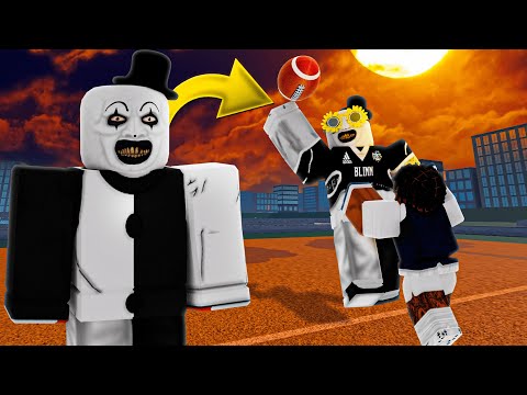 Видео: Я превратил клоуна в искусство во флаг-футболе Roblox и запугал всех!