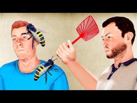 Видео: ЯДОВИТЫЕ ПЧЁЛЫ ЖАЛЯТ В ЛИЦО! НАСЕКОМЫЕ ЗАХВАТИЛИ МИР