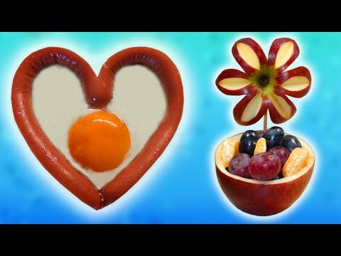 Видео: 15 Лайфхаков с Едой. Супер Вкусные Рецепты. Самоделки из Еды