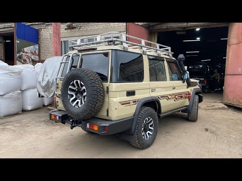 Видео: Обзор Toyota Land Cruiser 76 с Алиэкспресс