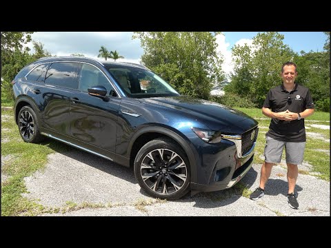 Видео: Mazda CX-70 PHEV 2025 года — это почти ИДЕАЛЬНЫЙ роскошный внедорожник с двумя рядами сидений.