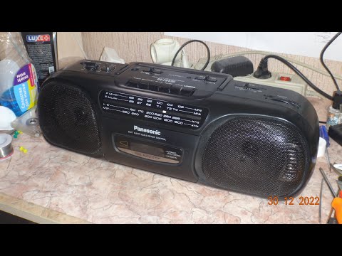 Видео: Panasonic RX-FS 430. Профилактика.