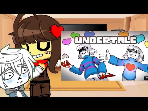 Видео: Undertale react to Kujash/Реакция андертейл на Куяша