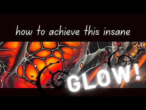 Видео: КРУТО! 💥 Невероятное свечение с помощью многослойных УФ-красок. Скрывайтесь и проявляйтесь, акрил...