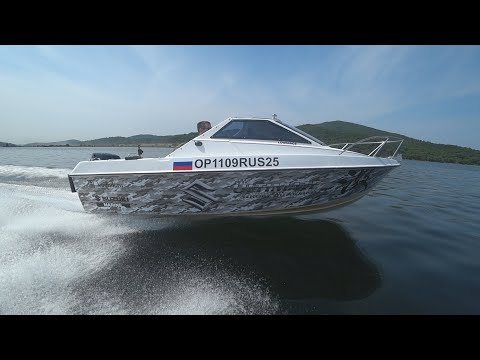 Видео: Тест гидрокрыла (алюминий) | Yamaha SR-17+Suzuki DF70A